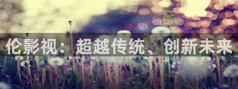 国产蓝莓视频：伦影视：超越传统、创新未来