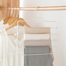多层S型裤架 实用与美观的衣帽收纳选择