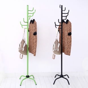 锦盛创意卧室门厅落地铁艺衣帽架 实用与美学的完美融合